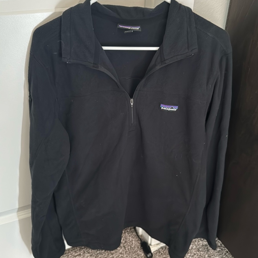 Patagonia Fleece Half Zip Sweatshirt Size Medium Rasmussen College Branded